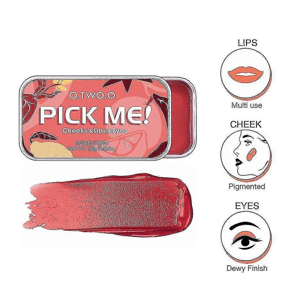 Muzxr- Blushes Bronzers Newest 3 In 1 Blush Eyeshaodow Lipstick Mul...