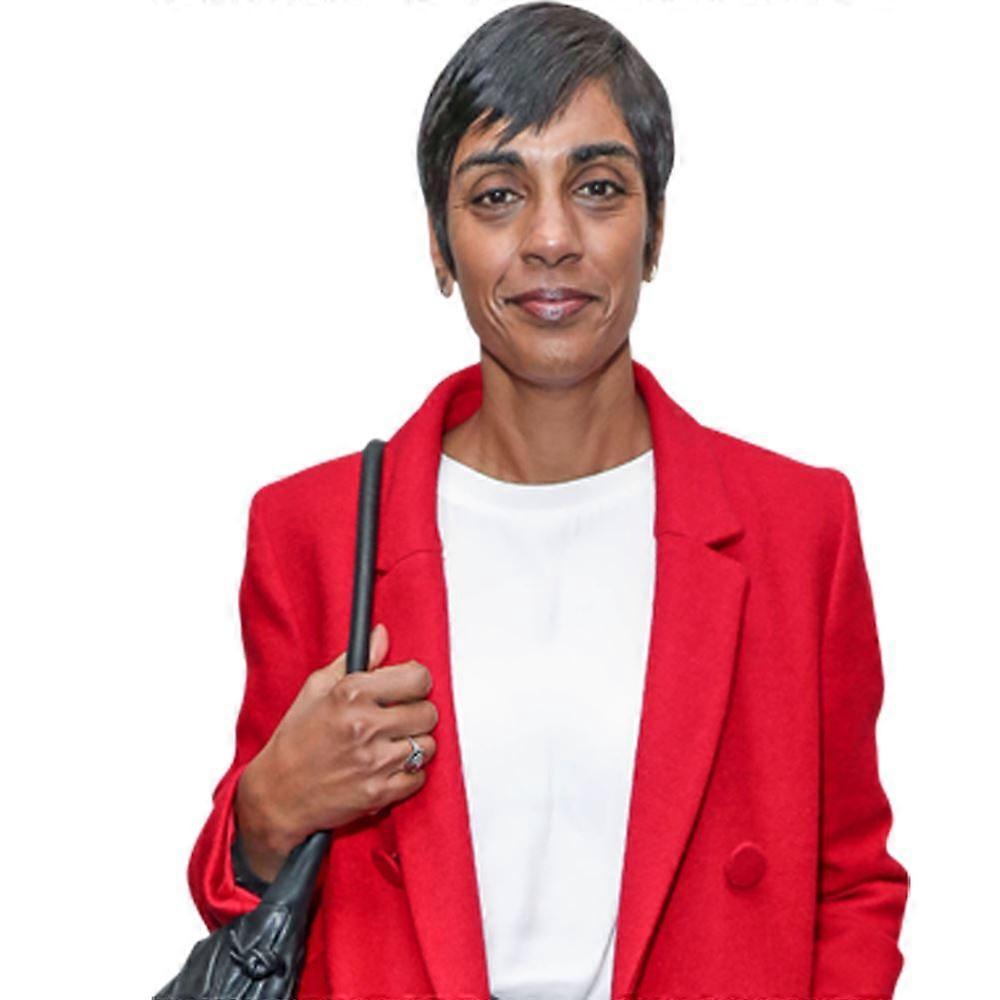 Reeta Chakrabarti (Red Coat) Half Body Buddy Cutout