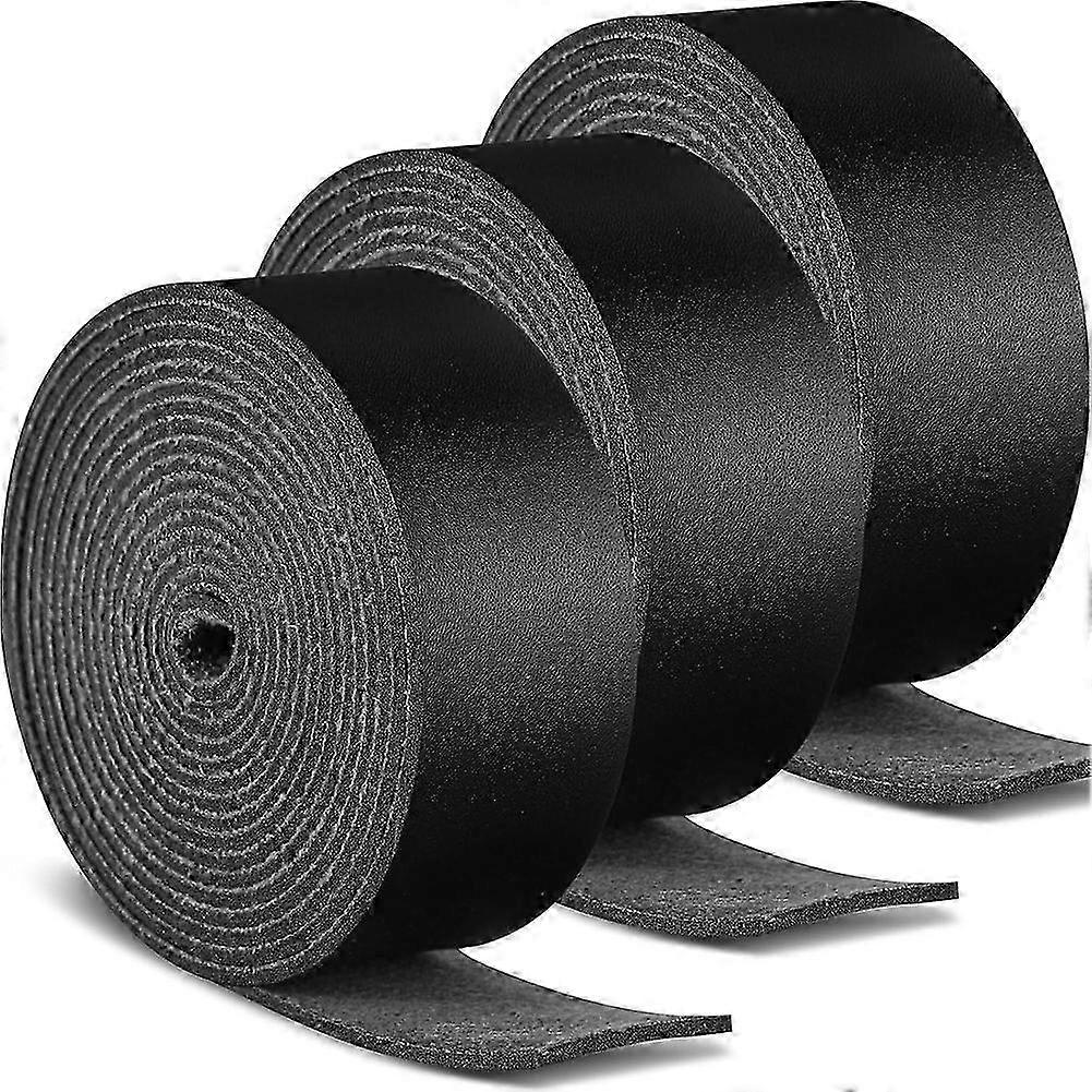 Belt Flat Leather Shoulder Straps Single Sided Faux Leather Strips