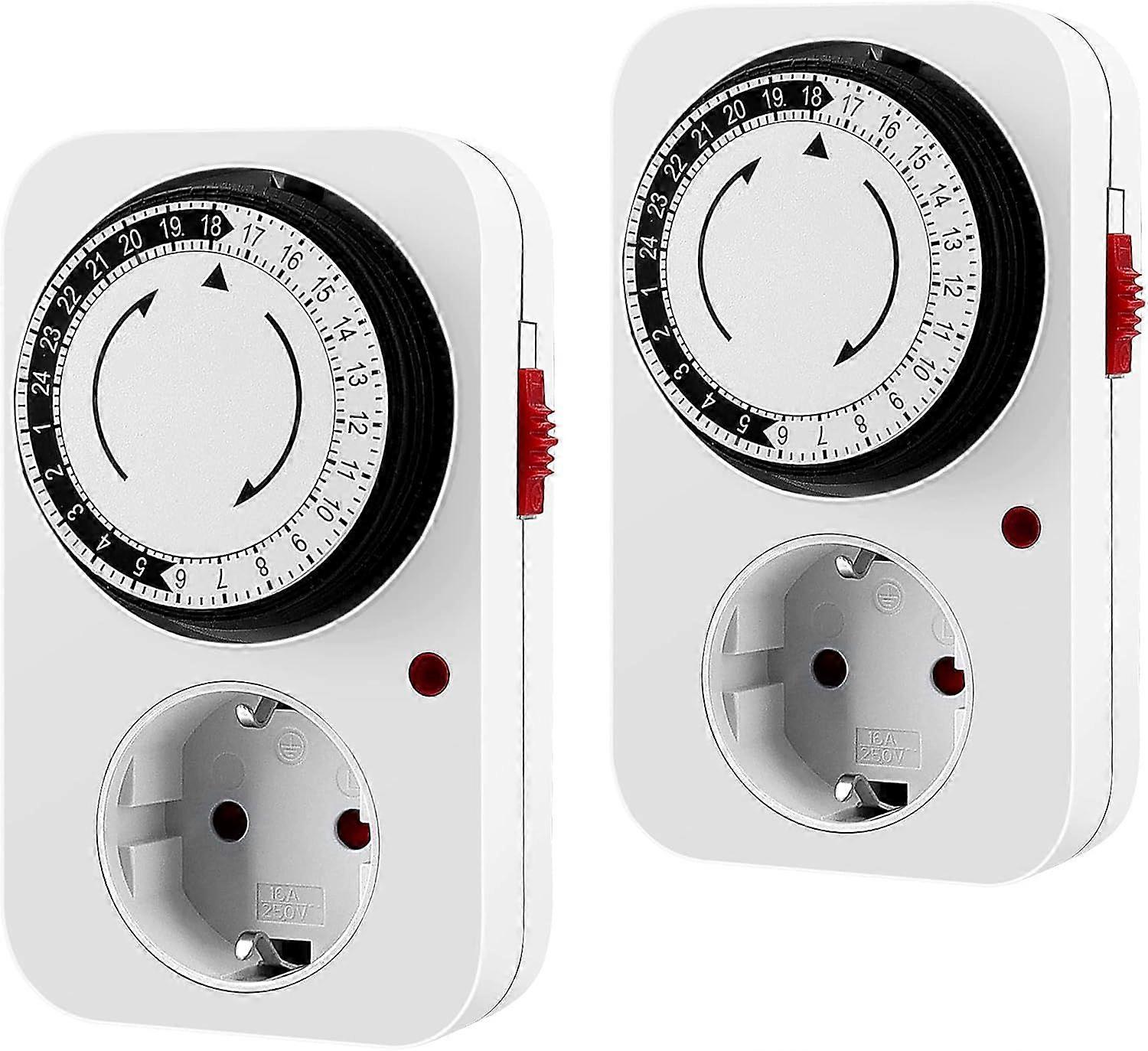 Mechanical Timer Socket 3600 W \\/ 13 A, Countdown Timer Socket with 15 Minutes