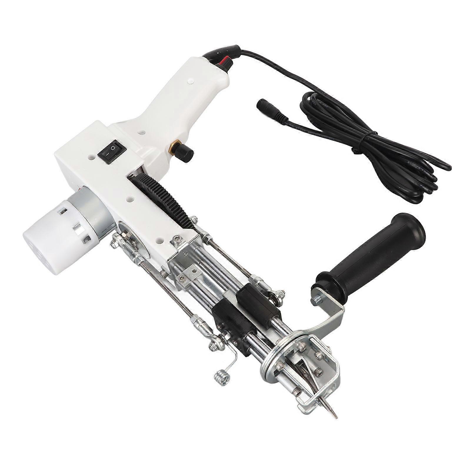 Adjustable Speed Rug Tufting Machine 25x32cm White AU Plug