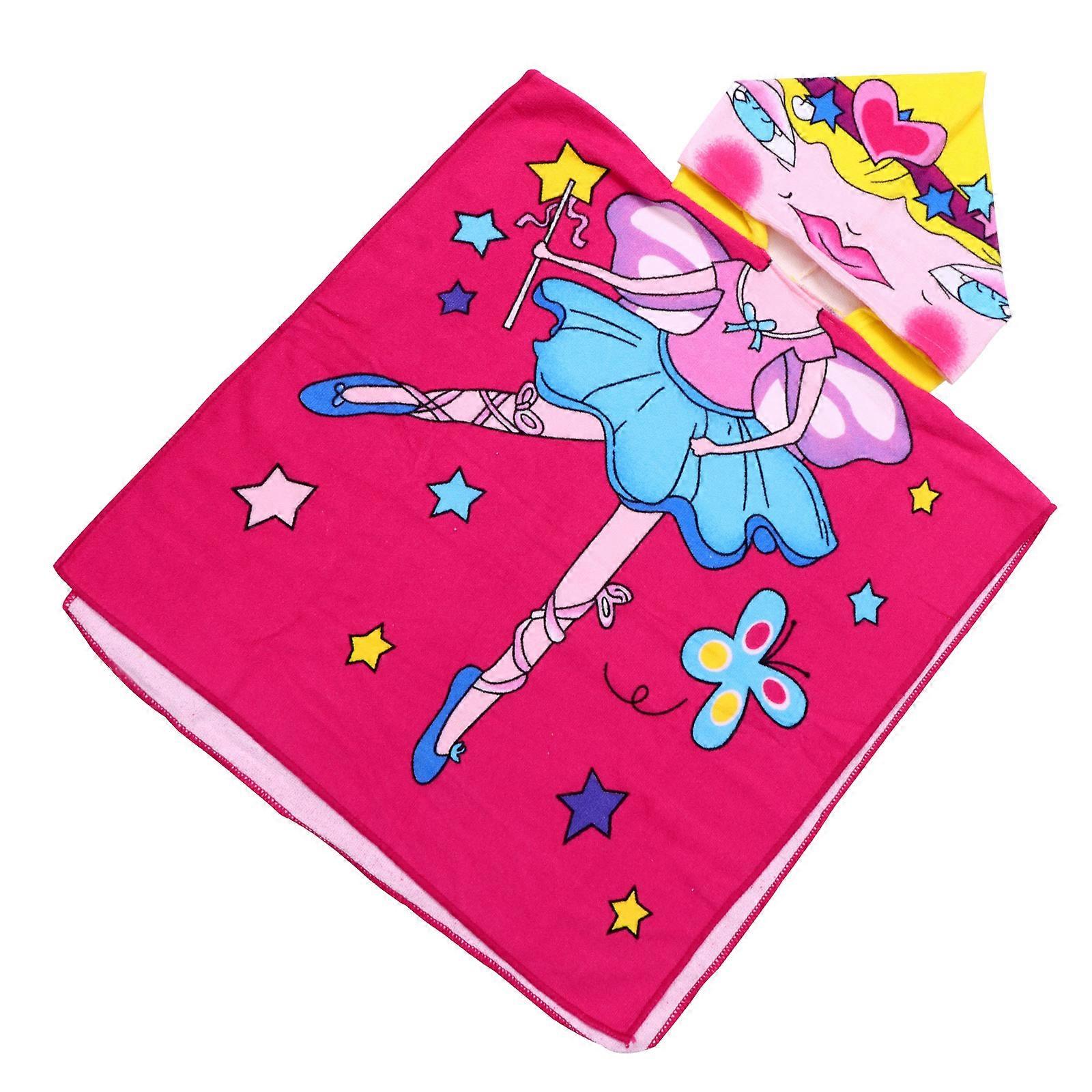 Cartoon Bathrobe Children Hooded Bathrobe Made for Use 1Pcs