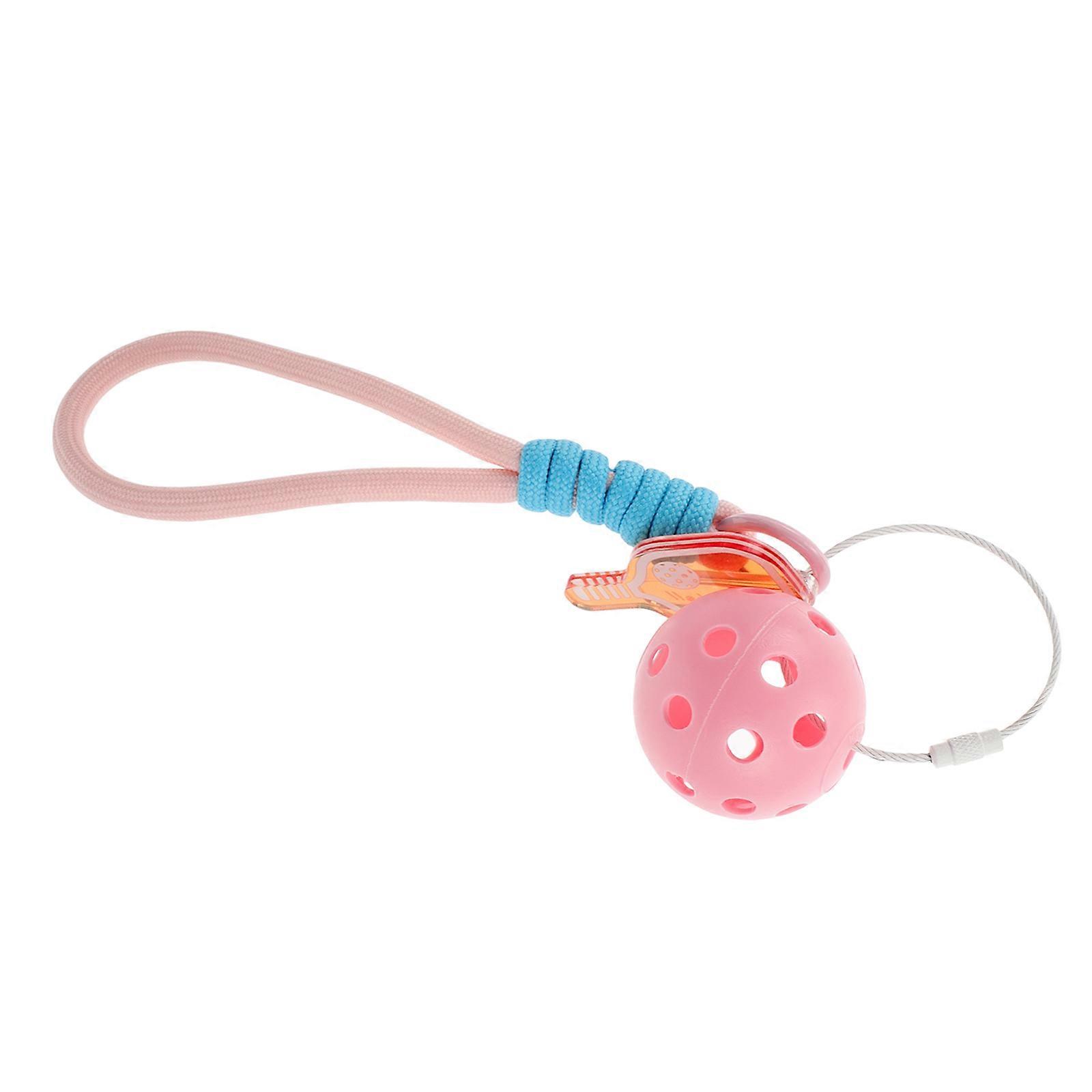 Worgeous Cute Keychain for Women and Boys 1 Set Mini Sports Ball Keyring for Backpacks and Party Favors Portable Sports Ball Keychain