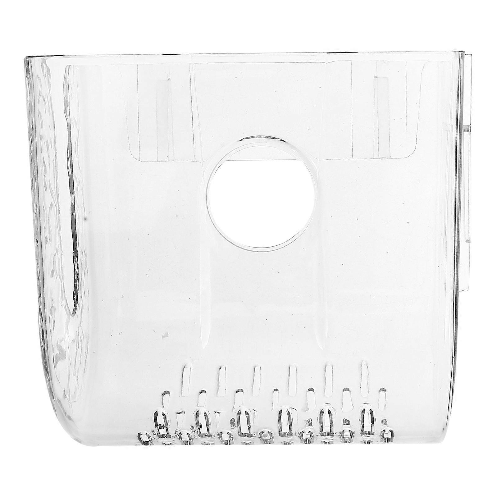 Wall Mounted Tissue Box for Home Use Clear Acrylic Material Holds Tissues and Toilet Paper 1 Set