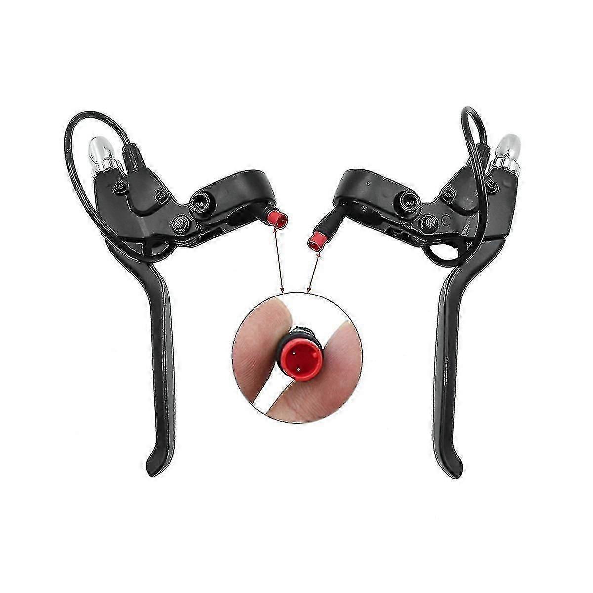 Qs-s4 48v-60v Thumb Throttle Lcd Display Meter 6pin+switch Button+brake Levers For Zero 8 9 10 8x 1