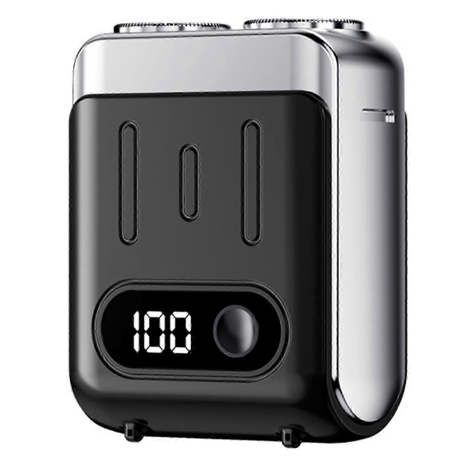 Small Rechargeable Electric Shaver for Men Mini Portable Razors Dad Present