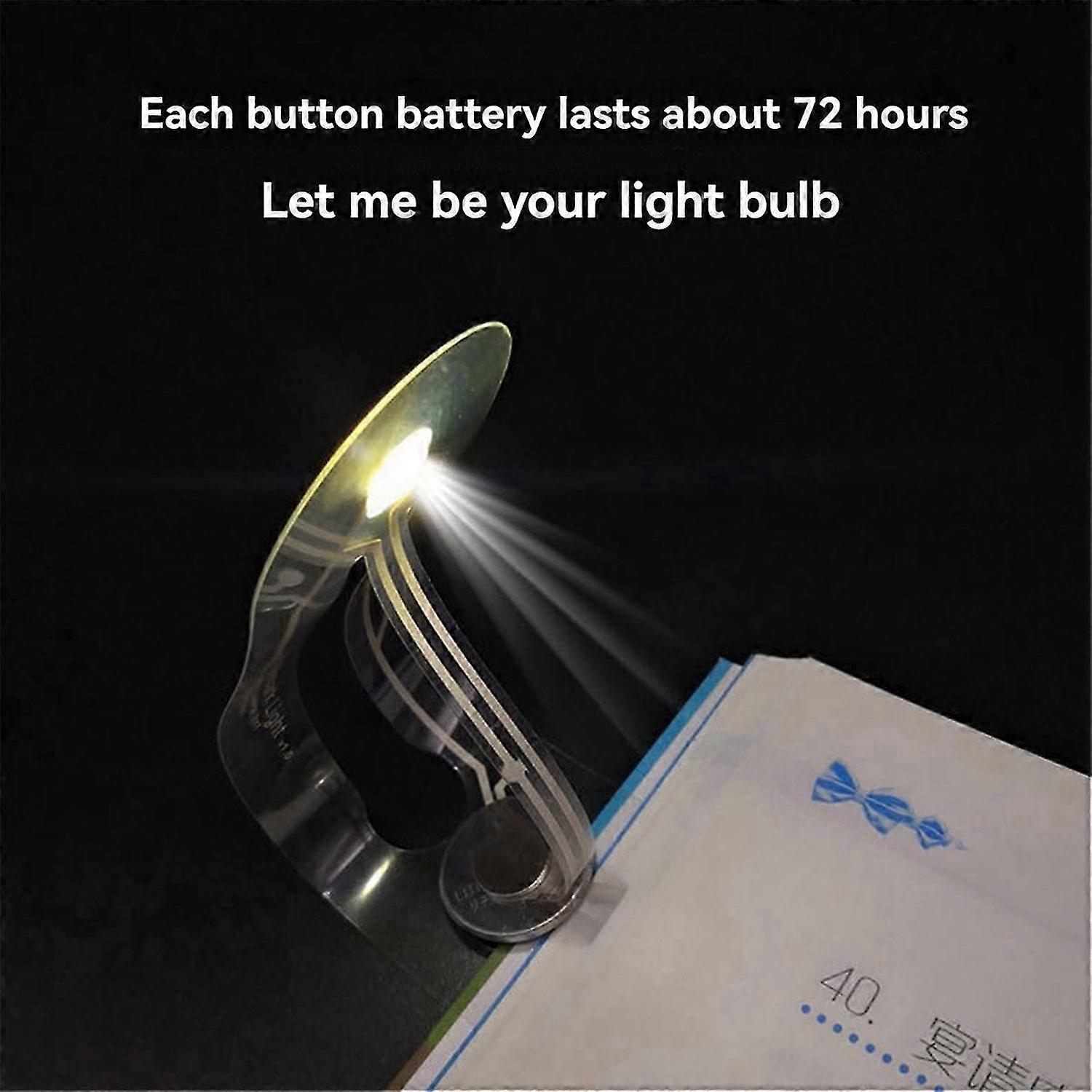 Bookmark Ultra-Thin Curved Folding Mini LED Lamp