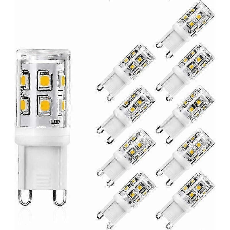 2025 G9 LED Bulb 2W Equivalent 20W 25W G9 Halogen, G9 LED Bulb Warm White 3000K, CRI 83, 200lm, 360 Degree Angle, AC 220-240V, Not Dimmable, Pack of 1