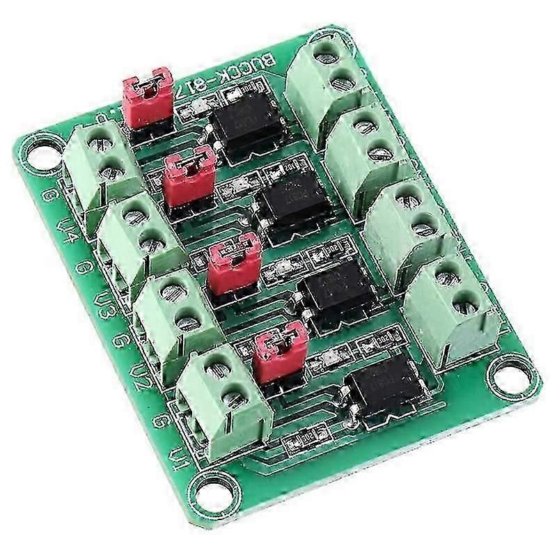 817 Optocoupler 4 Channel Voltage Isolation Board Voltage Control Switching Driver Module Optical Isolation Module