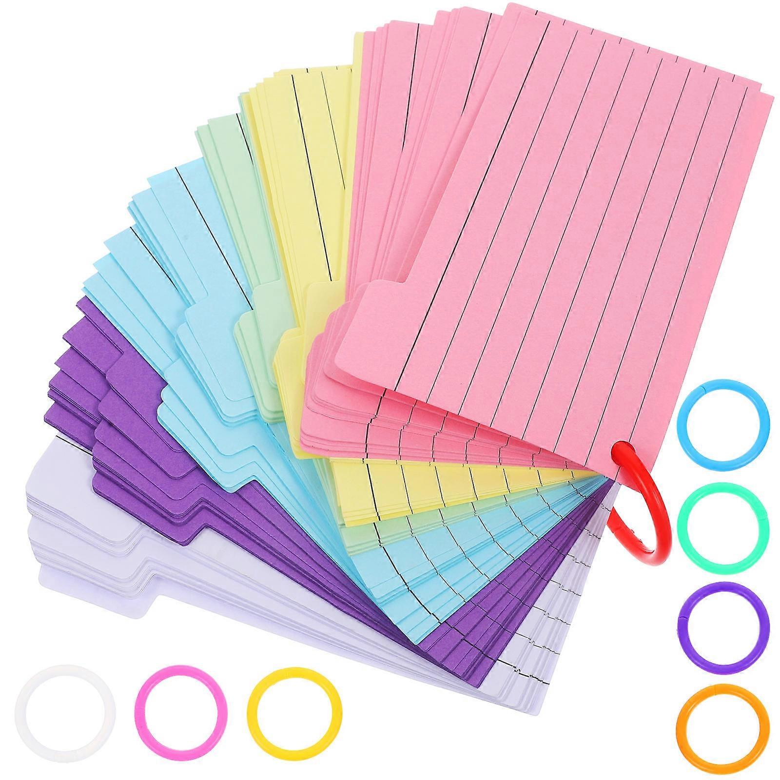 Index Cards Small Notepads for Note Taking 3Sets Paper Spiral Notebooks for Study