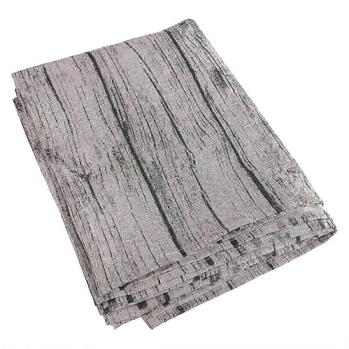 Cotton And Linen Tablecloth Vintage European Style Dining Table Protector Multi 140 x 220 Cm Protect Against Stains 1Pack