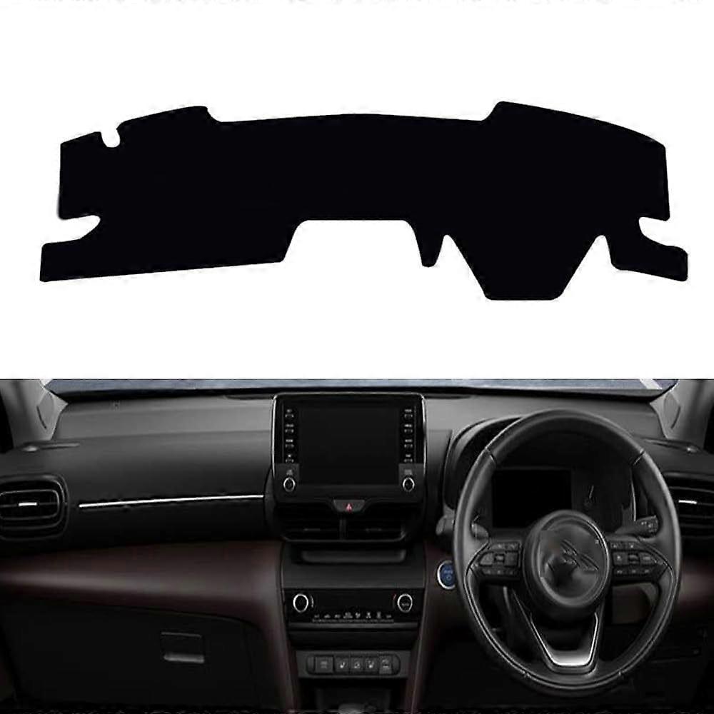 Για Toyota Yaris 2010-2023 Κάλυμμα ταμπλό κεντρικού ελέγχου αυτοκινήτου Κάλυμμα ταμπλό πίνακα οργάνων αυτοκινήτου