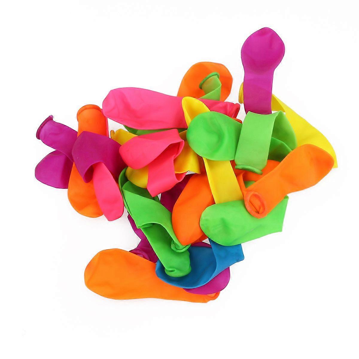 500pcs Assorted Bright Color Latex Balloons (Random Color)