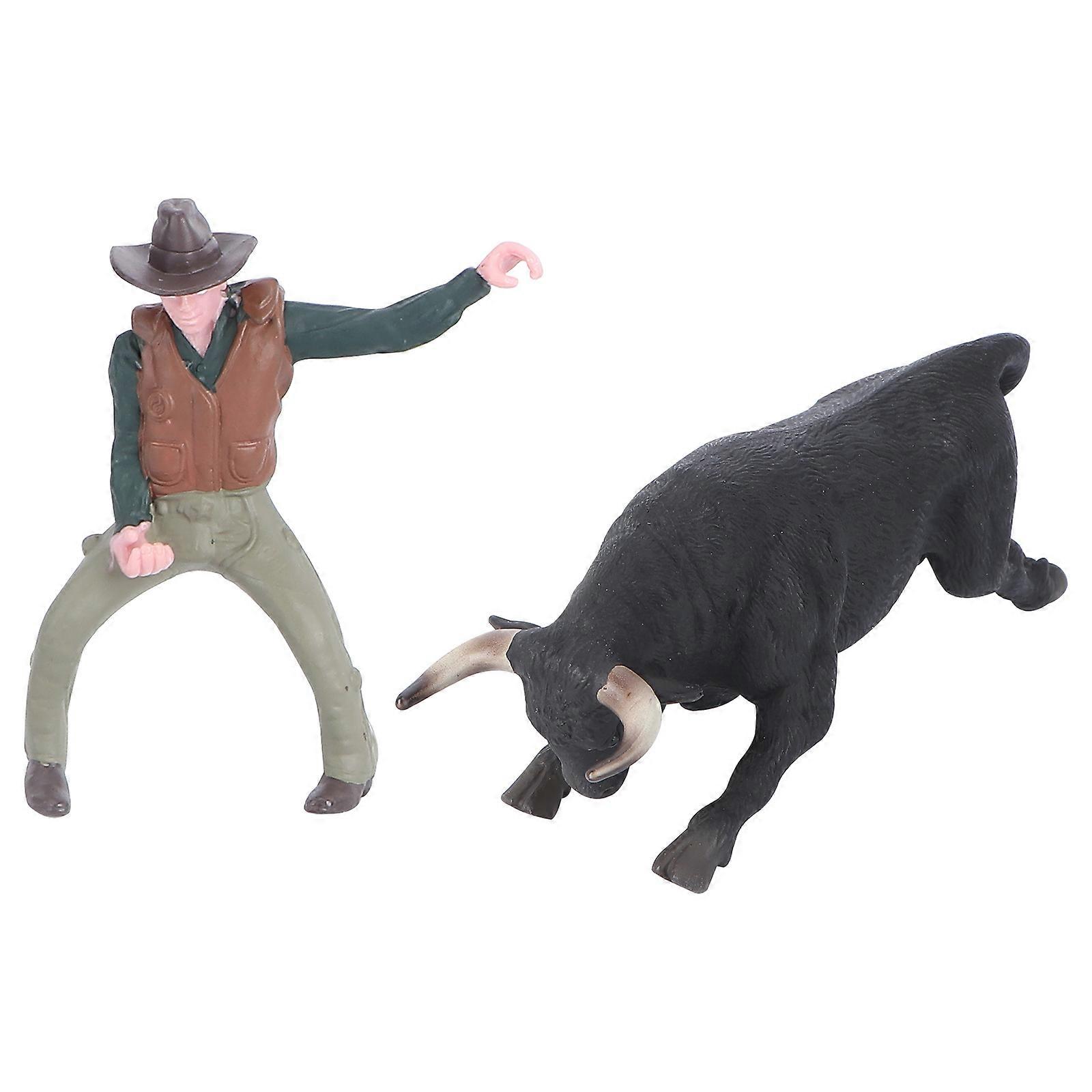 Decorative Knight Model Model Adornment 2Pcs for Decor
