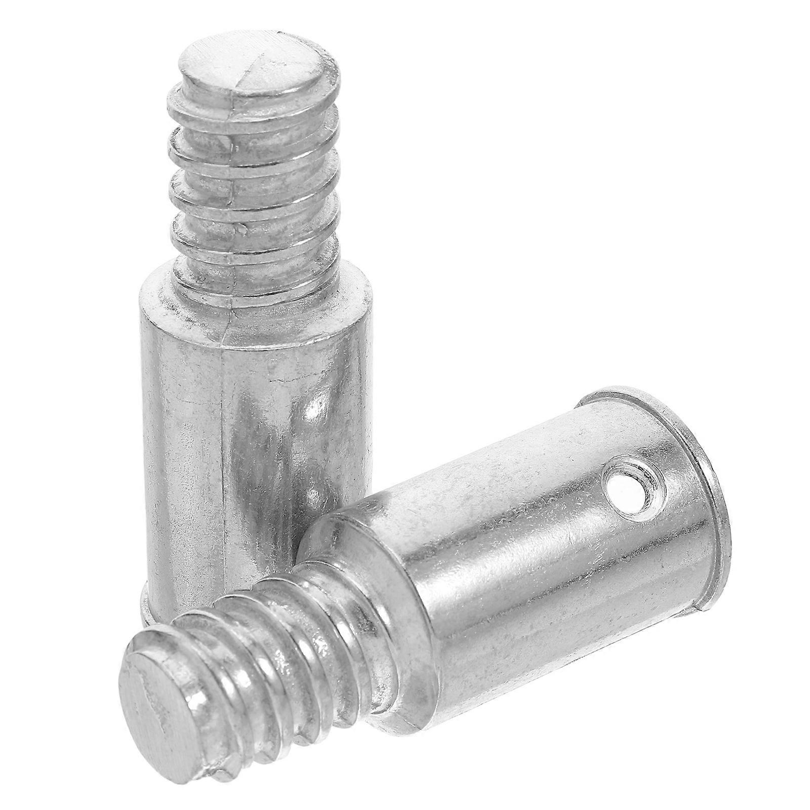 Broom Handle Threaded End for Mop Adapter with Alloy Connector 8 Pieces