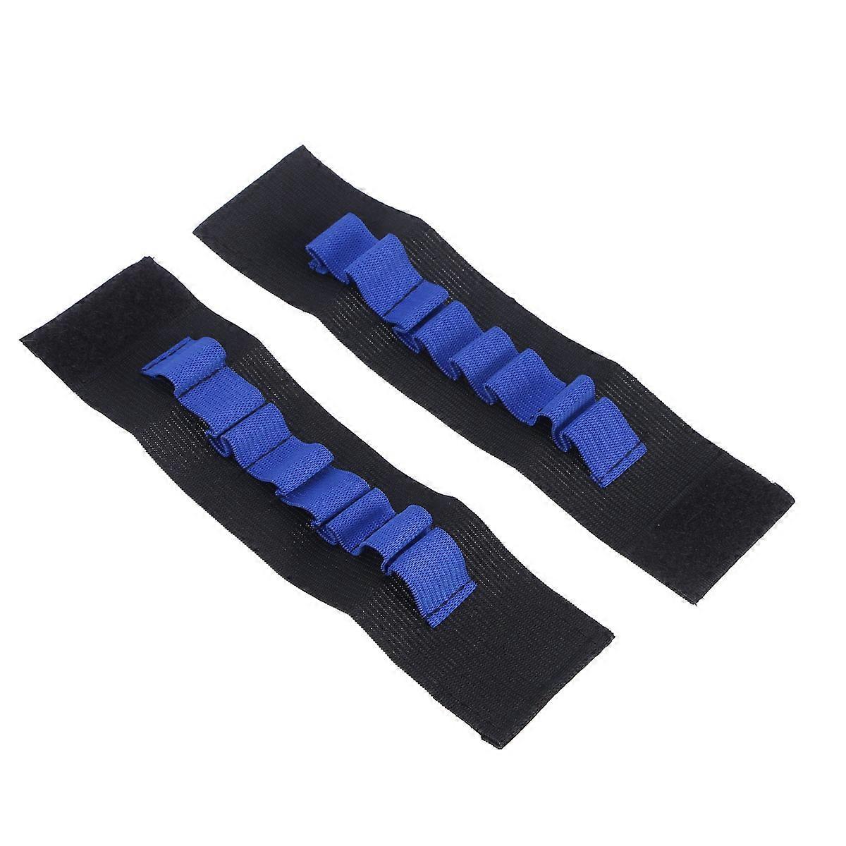Soft Elastic Gun Wrist Strap Adjustable for 2Pcs Military Games