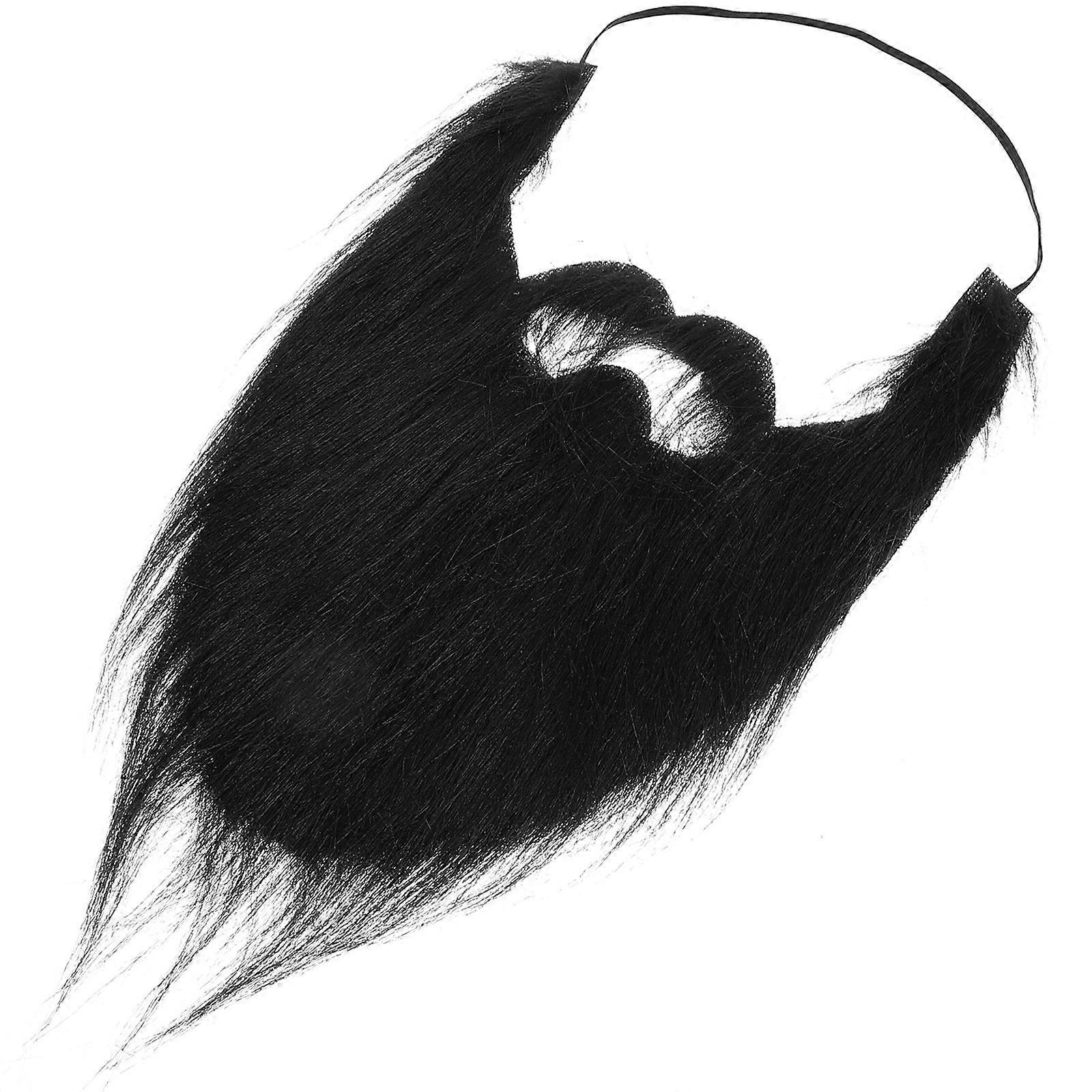 Fake Beard 2Pcs Cosplay Beard Prop for Halloween Costume Party