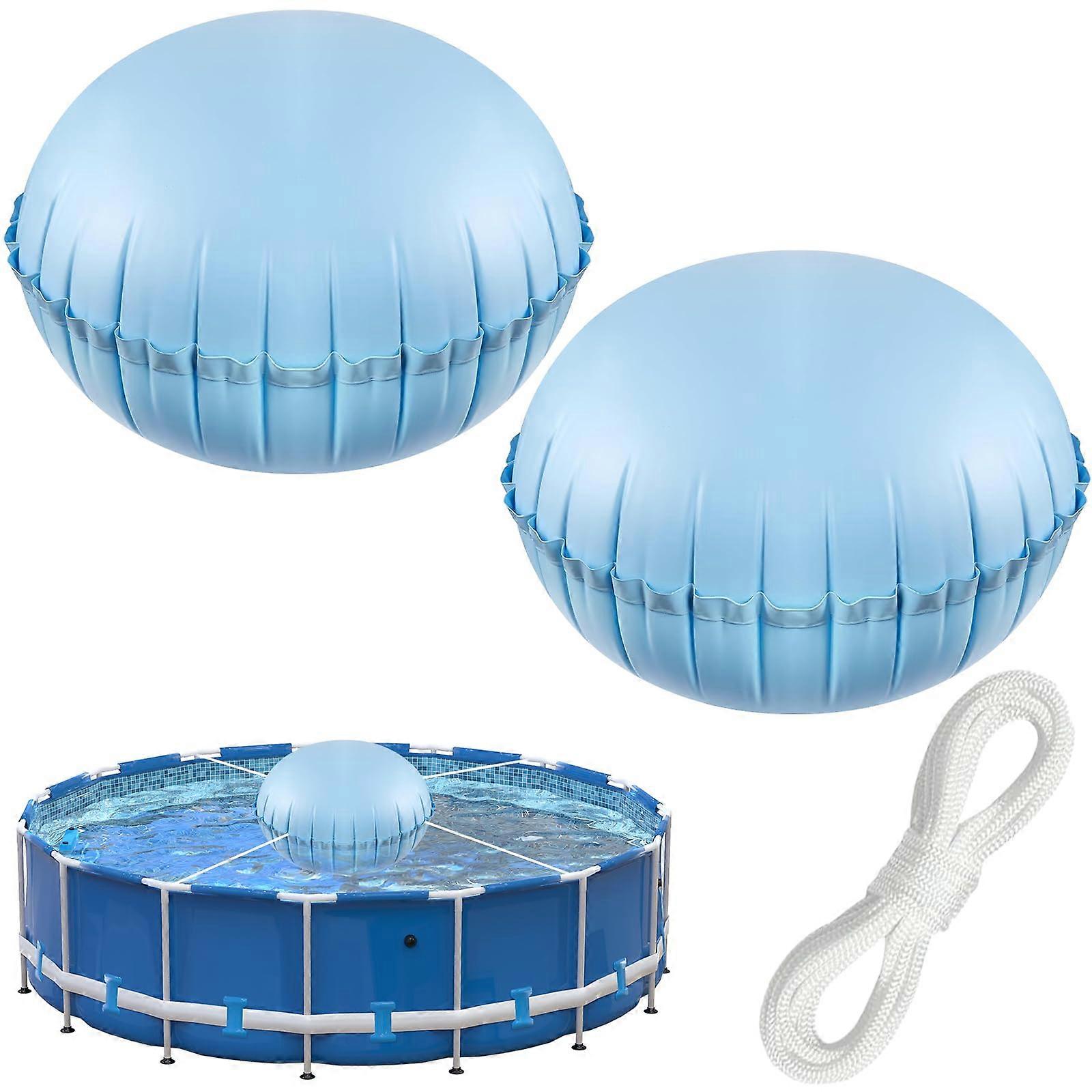 Pool Pillows 2 Pack for Above Ground Pools, Above Ground Pool Pillow Set, Compatible With Above Ground Models