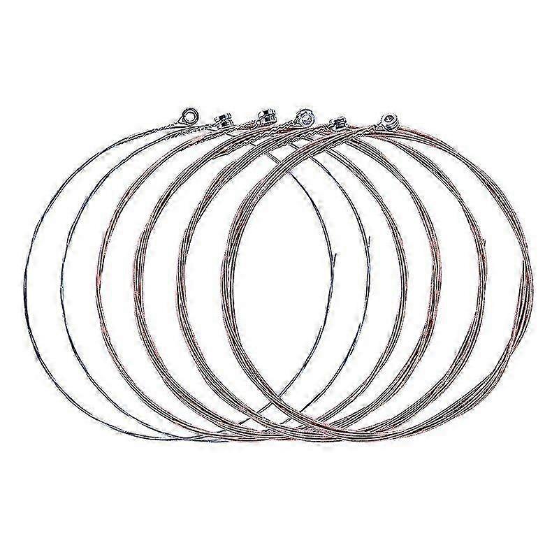 3 Sets Of 6 Guitar Strings Replacement Steel String For Acoic Guitar (1 Set, 1 Set And 1 Set) 2025