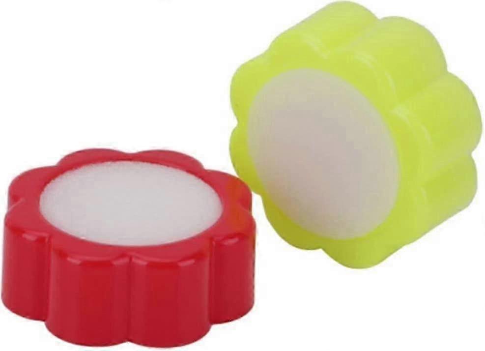 Durable Flower-Shaped Counting Sponge for Cash, Money, Office & Bank Use (10pcs, Random Colors)