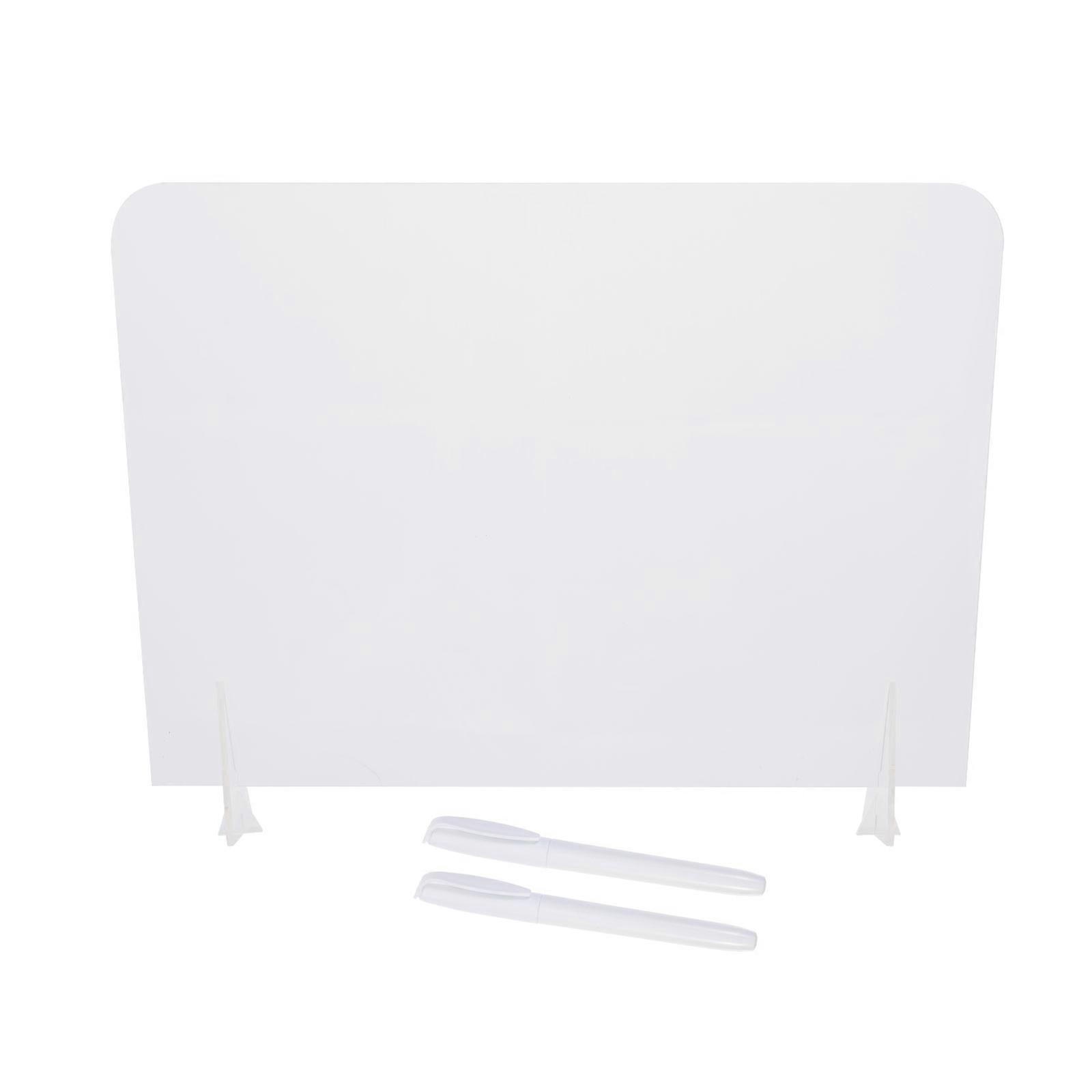 Message Recording Board Acrylic Memo Board for Home Use 5Sets Transparent