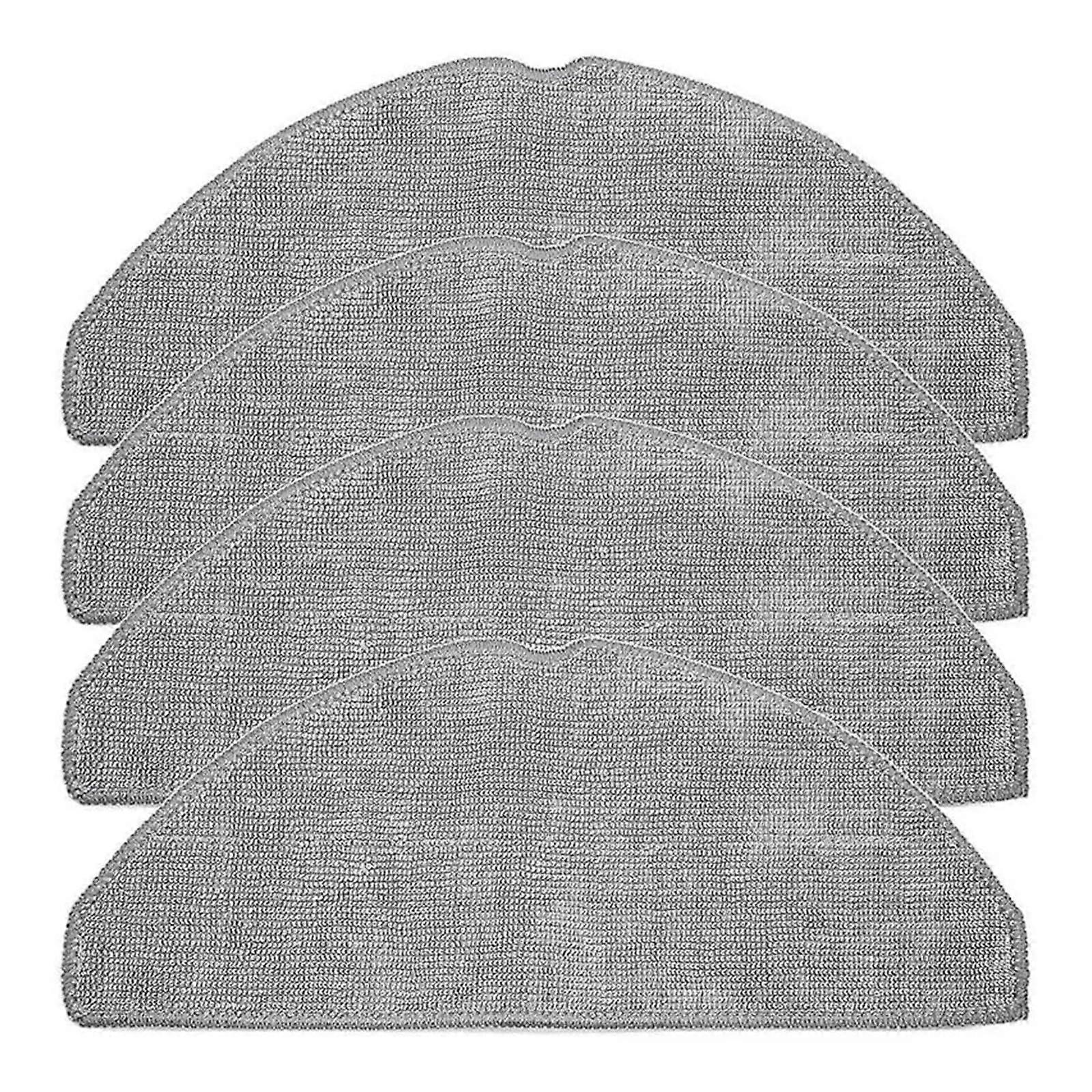 Mop Cloths Replacement for Eufy L60 Robot Vacuum, 4 Pack Microfiber Washable Mop Pads, Compatible Accessories