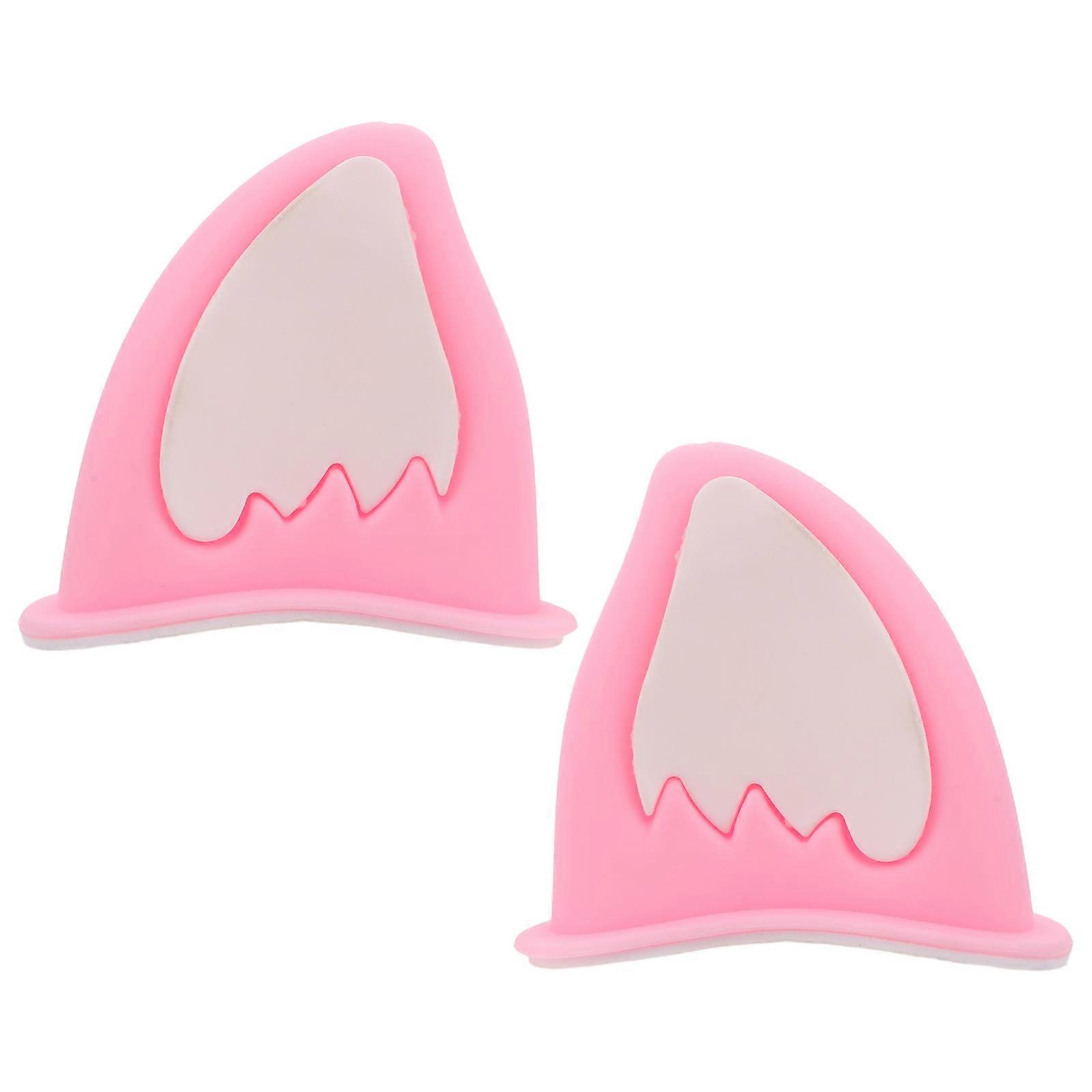 Motorcycle Accessories Fox Ear Decorations for Ski with 3Pairs