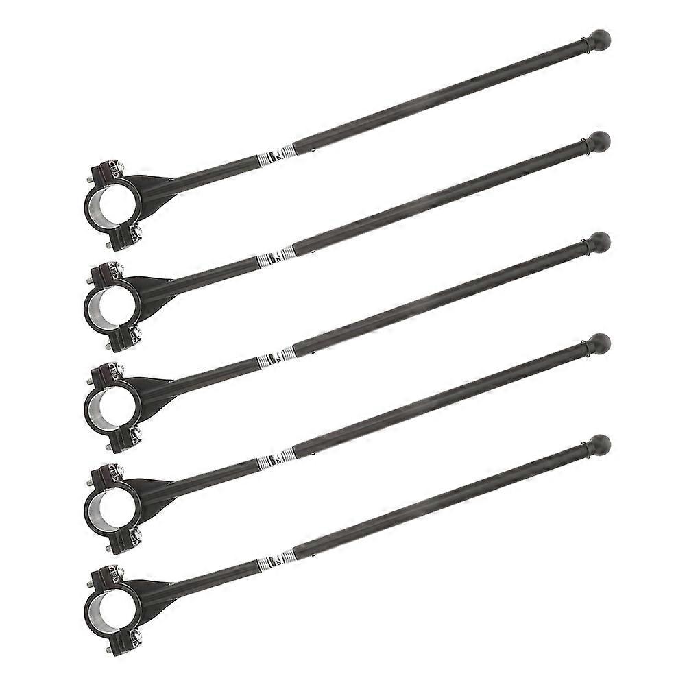 Bicycle Handlebar Flagpole for Racing with 25Pcs Durable Bike Flag Poles