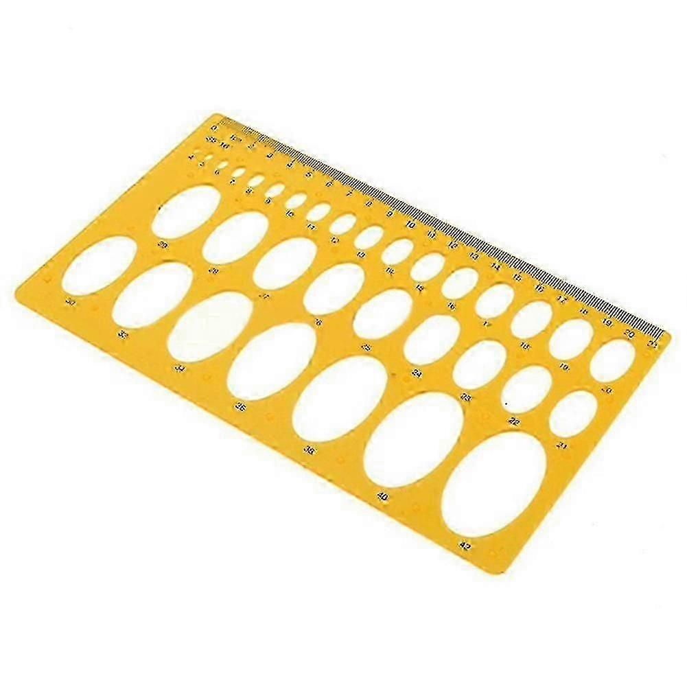 Farfi 21cm/25cm Ellipse Drafting Drawing Stencil Mechanical Ruler Oval Round Template 2025