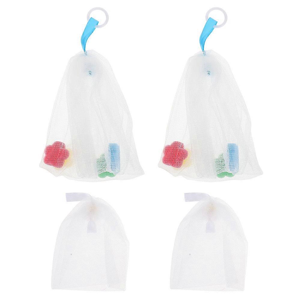Soap Foaming Bags for Household Cleaning with 12Pcs Bubble Nets