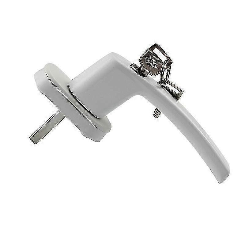 2025 White window handle - lockable window handles - Child safety - Window lock with Lock