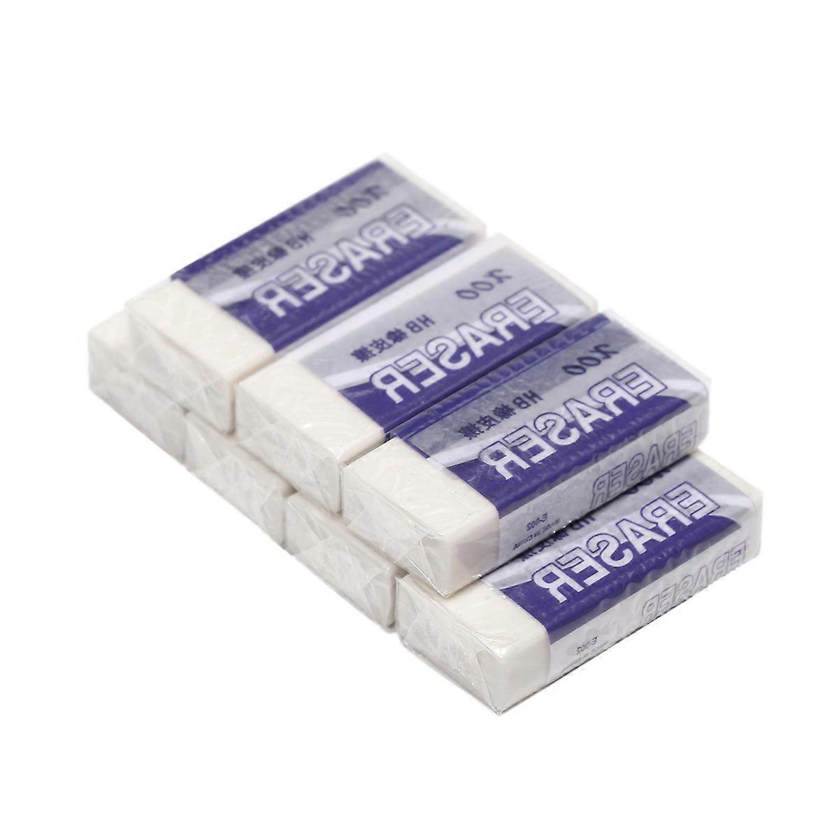 Stationery Erasers Drawing Eraser for Pencil Erasing 60Pcs Multi Color