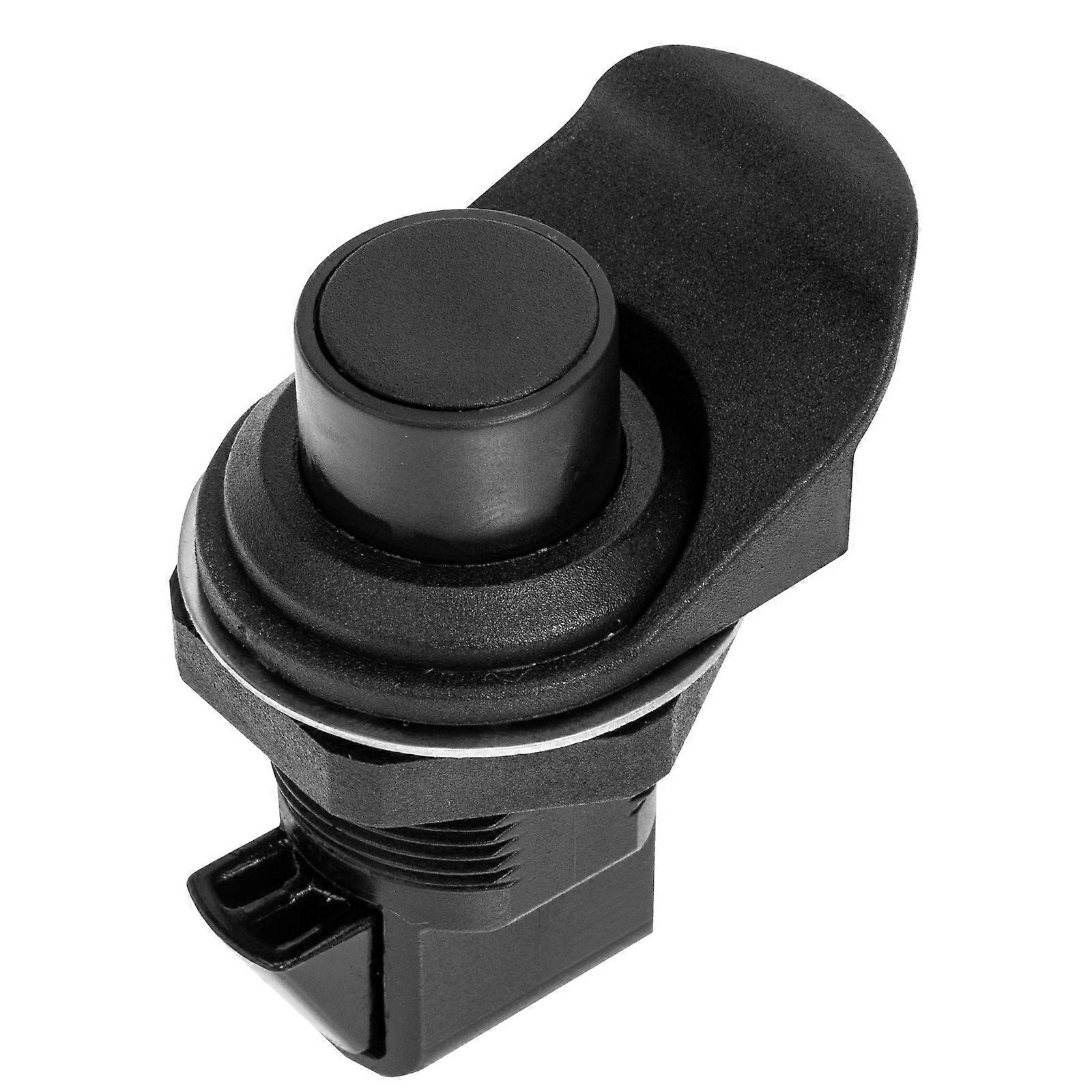 Door Push Catch Strong Adaptability For Furniture Use Black Color 1Set