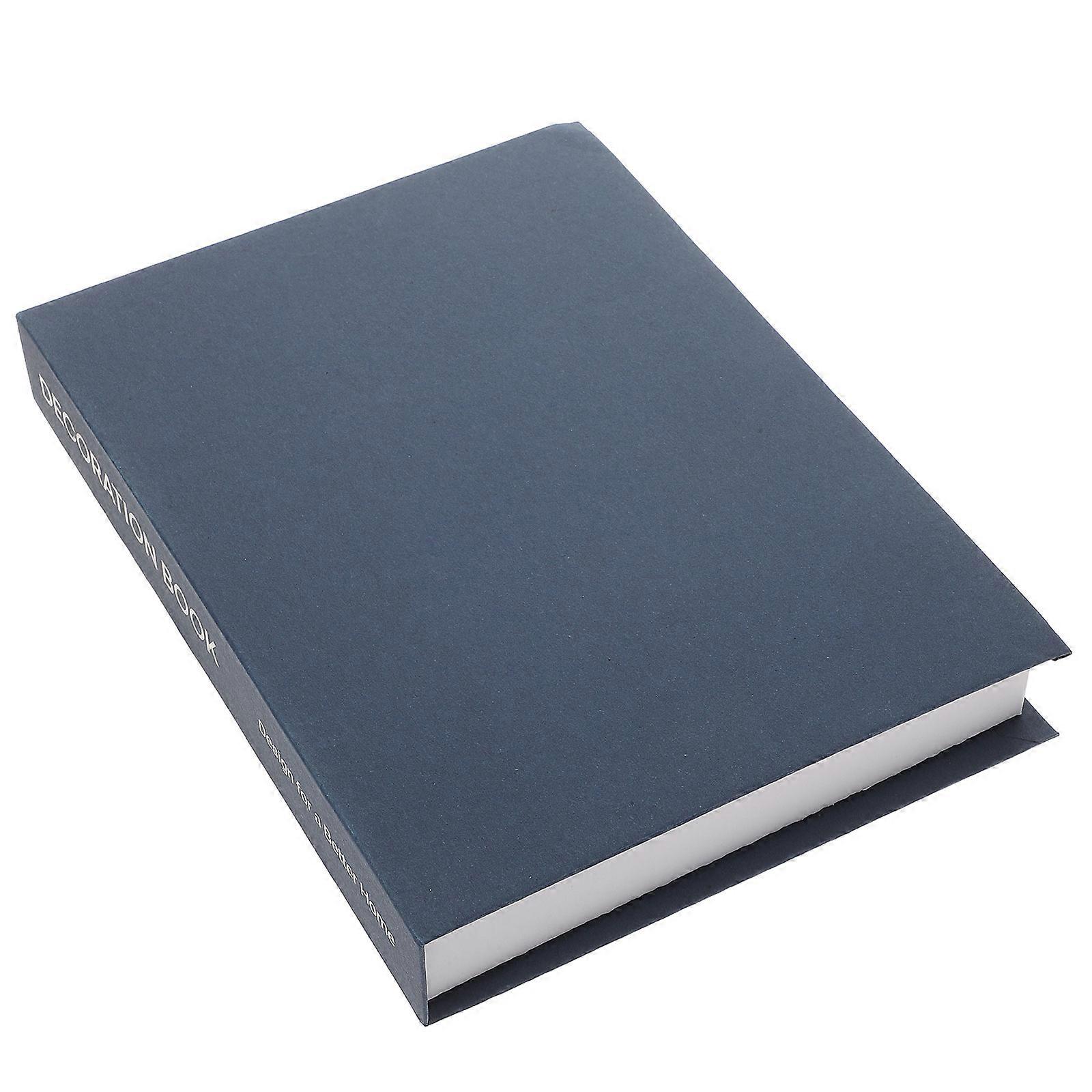 Table Top Decorations Book Modern Book Model Rectangular Shape Random Color Office Decoration 25.50x19.00x3.50CM 1Pcs