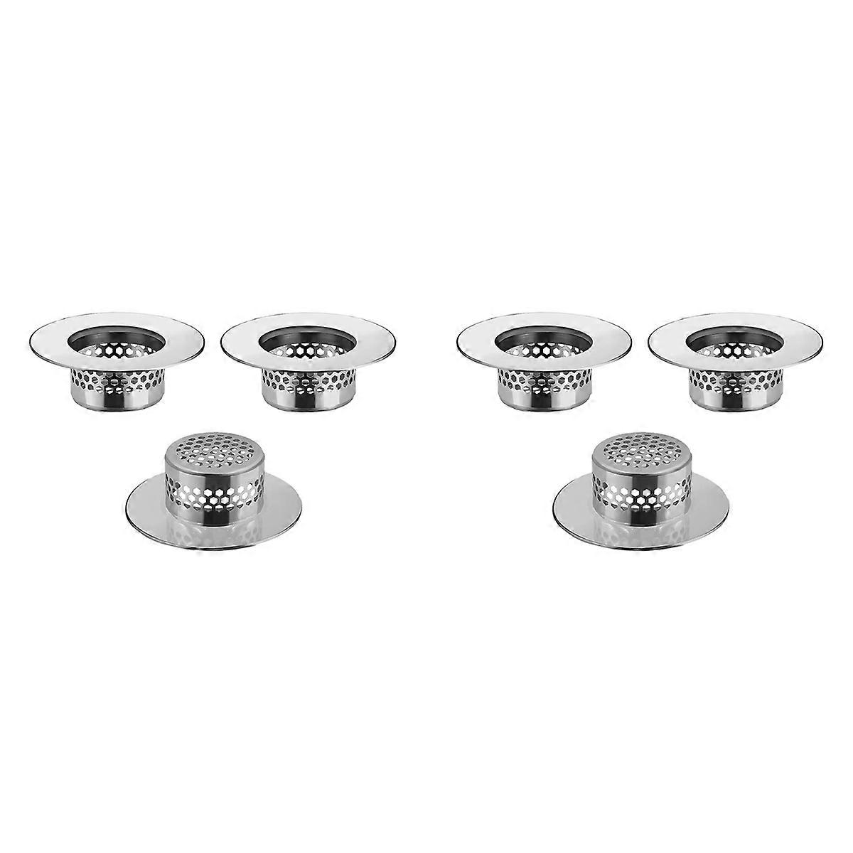 Pokrywa odpływu wanny, sitko do zlewu łazienkowego, łapacz włosów odpływu do zlewozmywaka do prania w wannie, (3