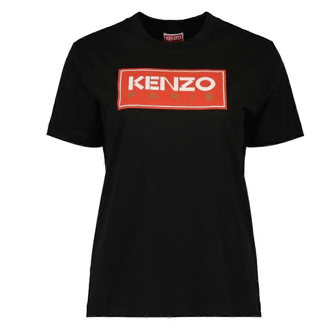 Kenzo Paris Block Logo Black T-Shirt