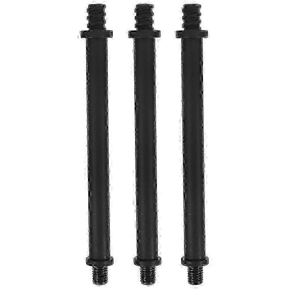 Set of 3 Toilet Brush Handle Replacement Poles