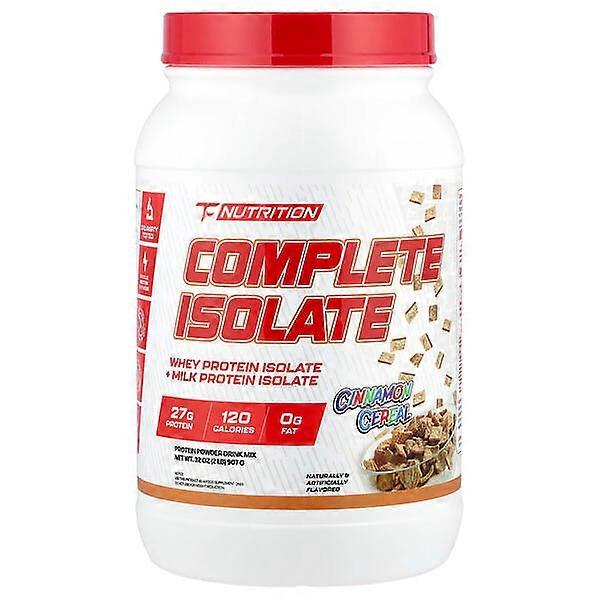 TC Nutrition, Complete Isolate, Cinnamon Cereal, 2 lb (907 g)