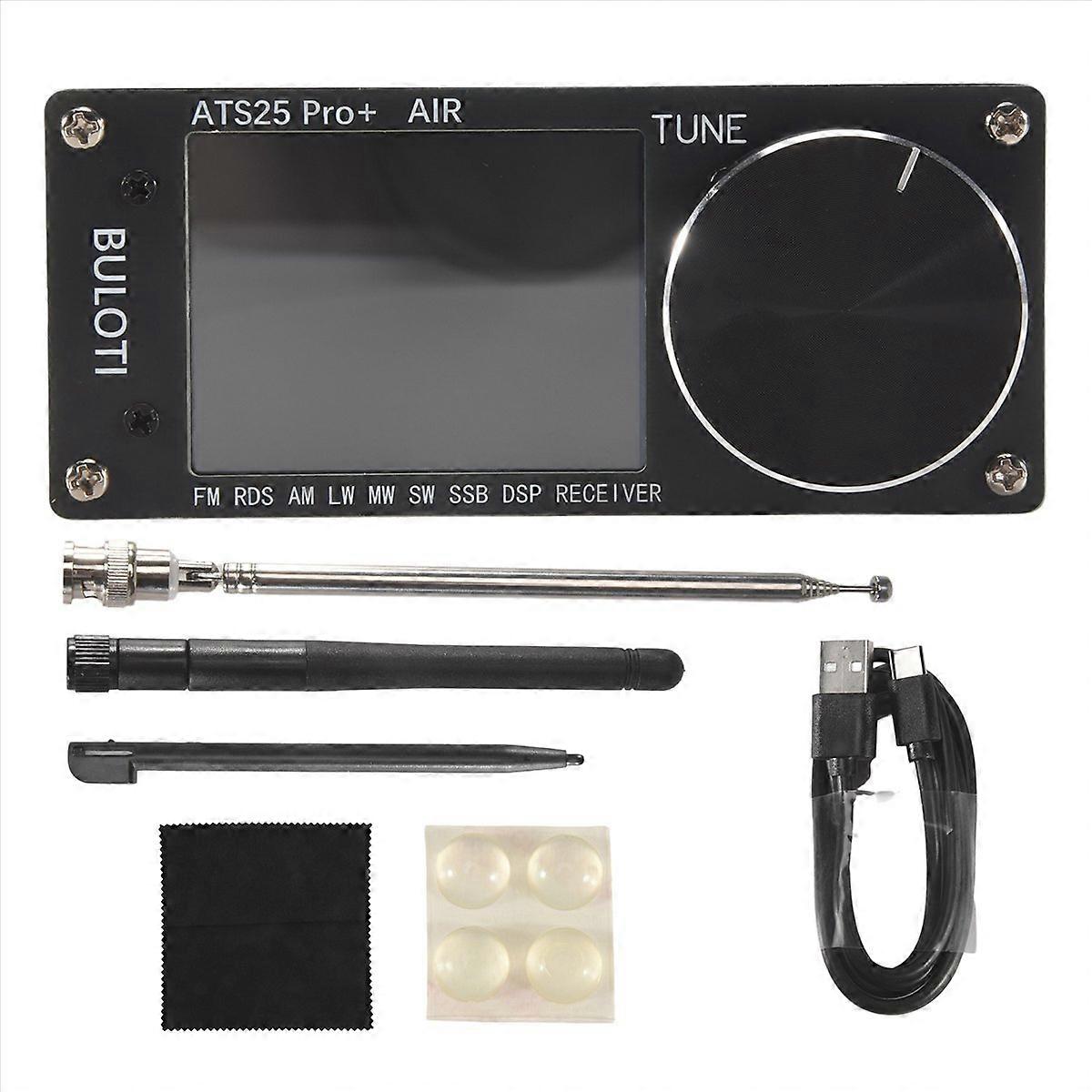 Ο δέκτης ραδιοφώνου πλήρους ζώνης ATS25 Pro+ AIR υποστηρίζει Bluetooth WIFI