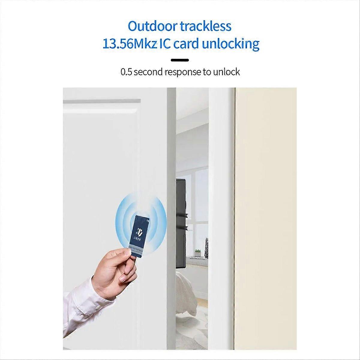 Smart Tuya App IC-kortlås for tredør Bluetooth-lås