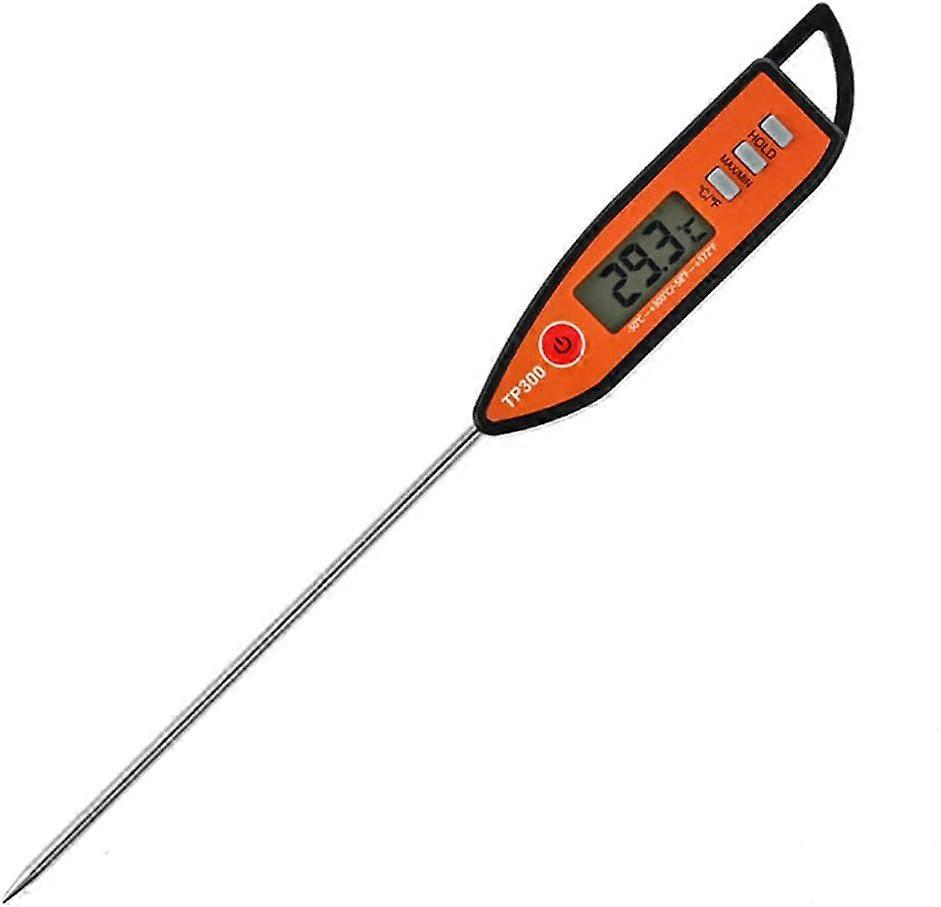 Kitchen cooking thermometer with display, suitable for cooking and barbecue