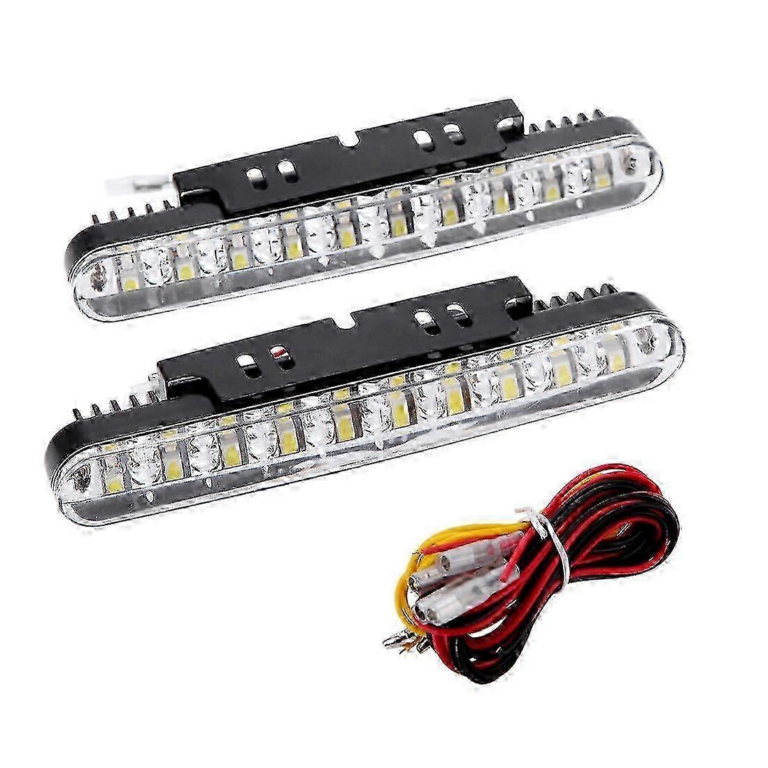 Car Daytime Running Lights 30LED Daytime Running Lights LED Daytime Running Lights 30 Lights LightsAs shown SZRH A-S
