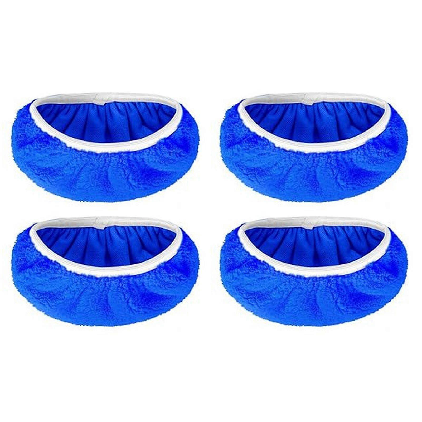 Jikaixiang 4/6Pcs Mop Cloth Cover Easy to Clean Efficient Deep Cleaning Deep Wet Wash Mop Pads Multifunctional Cleaning Companion