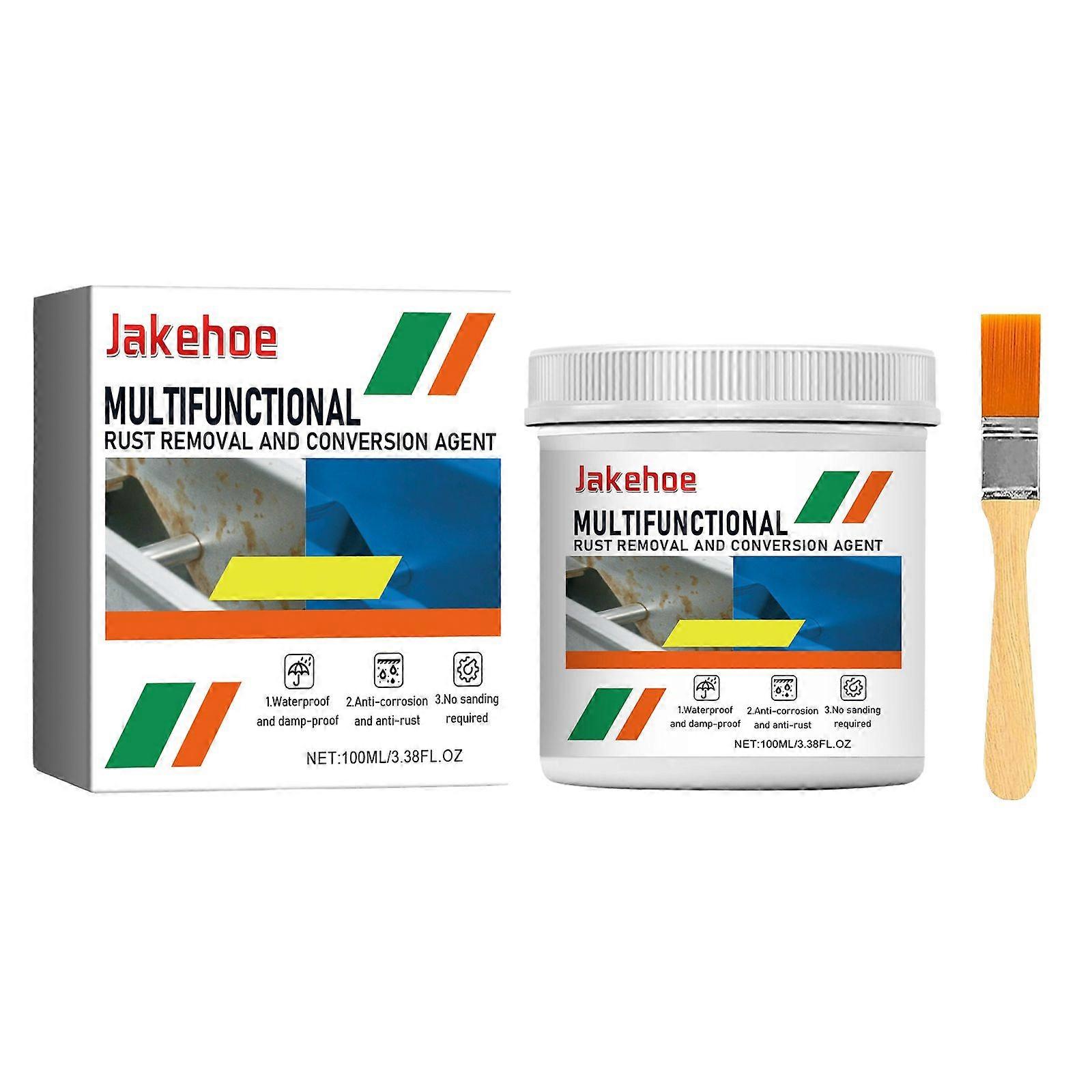 Jakehoe Multi-Functional Rust Removal And Conversion Agent Series Rust Anti-Corrosion And Rust Removal Primer For Iron Sheet Roofs And Color Steel Til