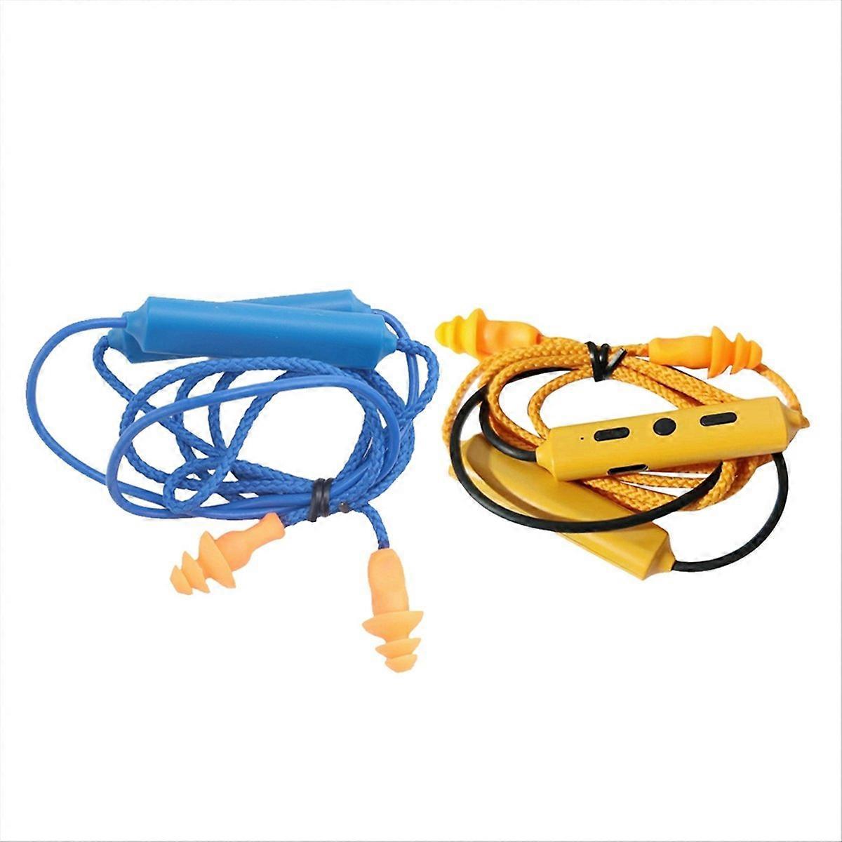 2PCS Earphone Bluetooth Ear Plugs for Work,Hearing Protection