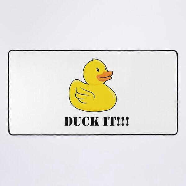 A NEW Rubber duck - Duck it! Desk Mat
