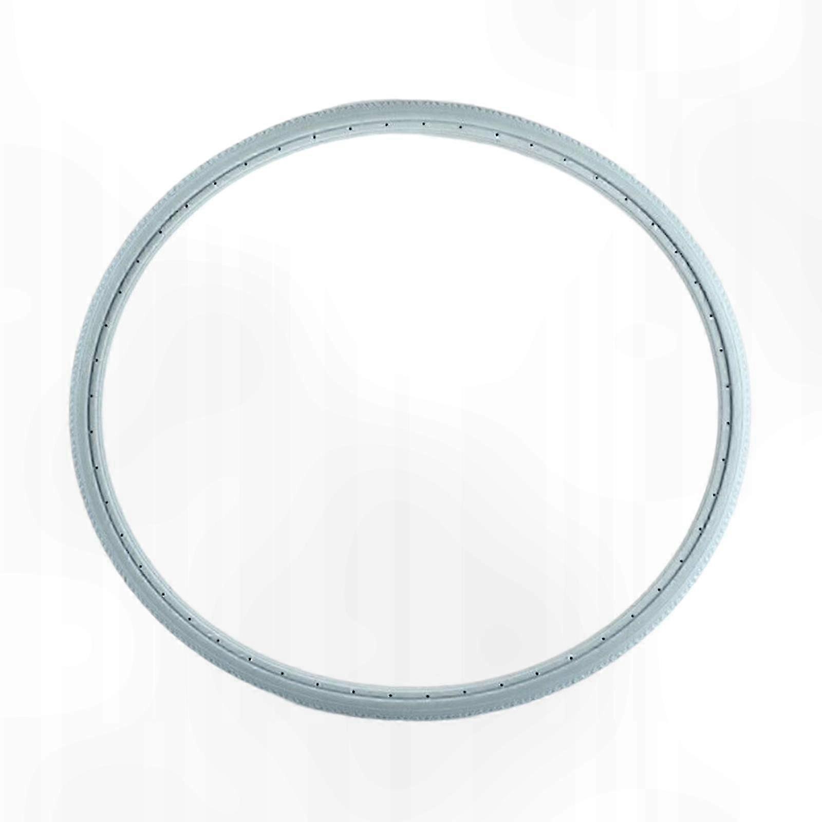 Grey Urethane Tire for Wheelchairs, 24x1 3/8, Set of Two