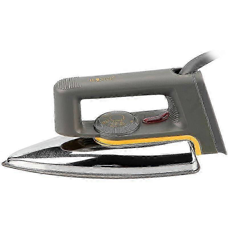 Old-fashioned dry iron 2200W for efficient home ironing
