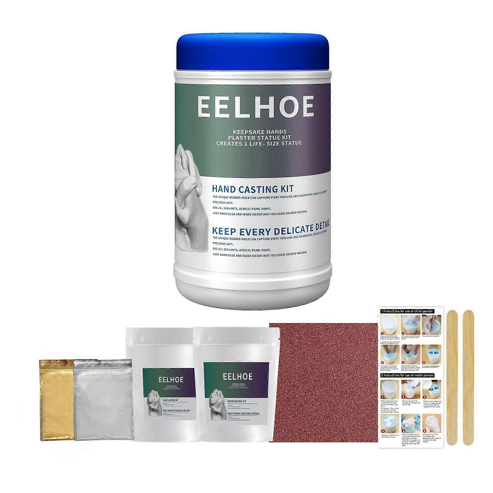 Hand Mold Set Contains Retarder