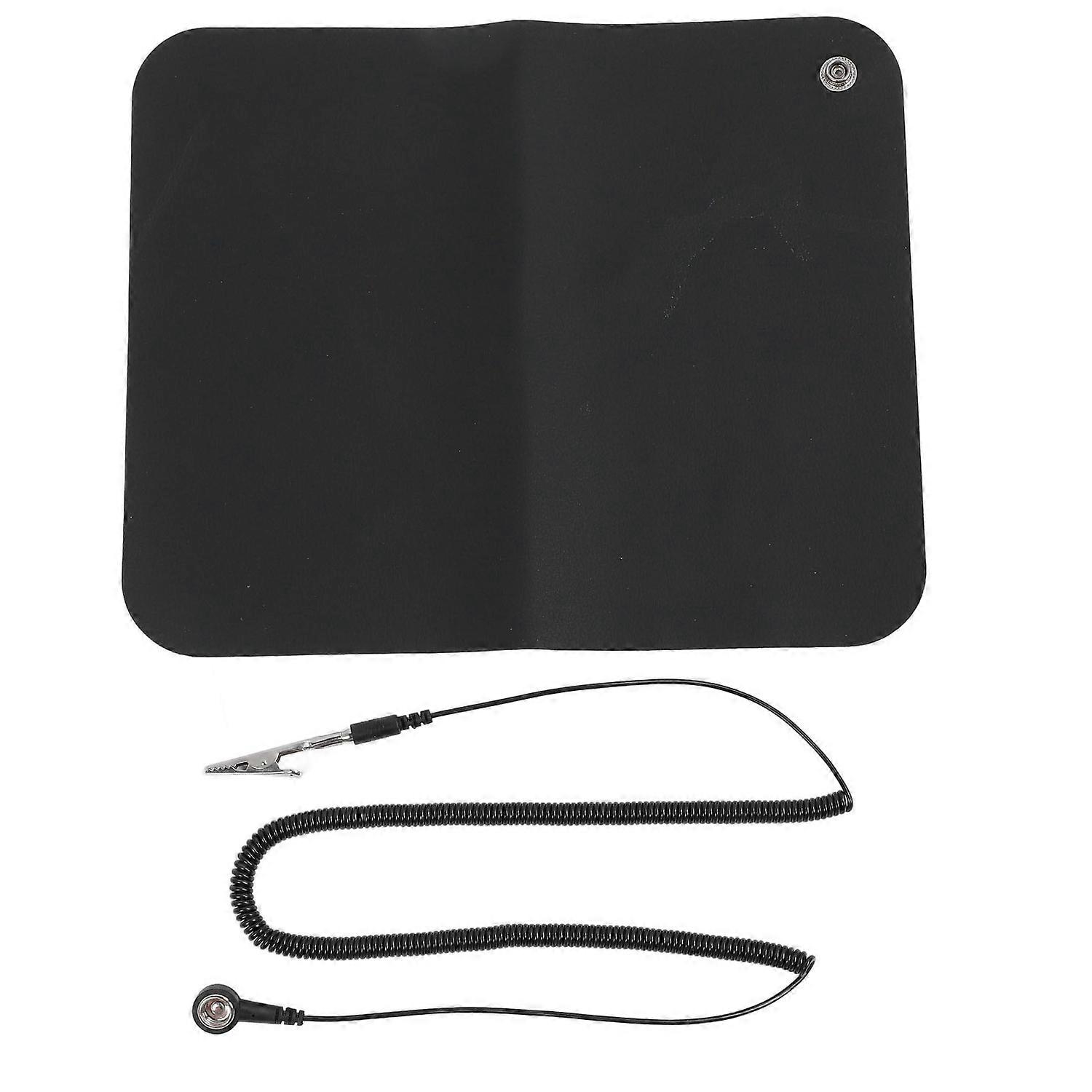 Grounding Mouse Pad Computer Parts Earthing Mat Reduce Static Electricity 25x30cm